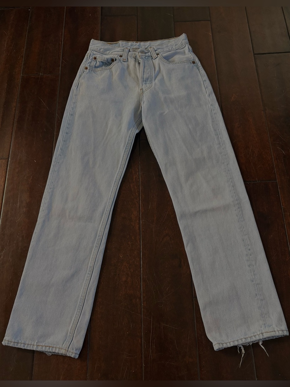 Levi's Light Wash Straight Jeans